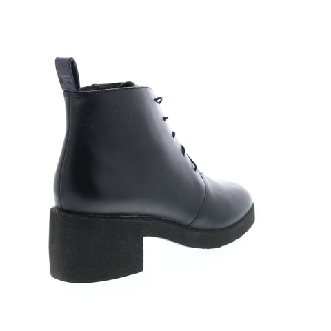 Camper Wonder K400326-002 Womens Black Leather Casual Dress Boots