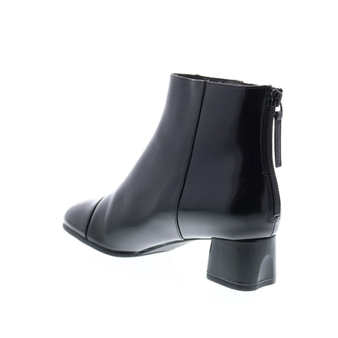 Camper TWS K400341-001 Womens Black Patent Leather Zipper Heels Pumps Shoes
