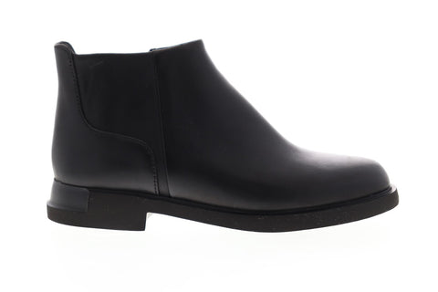 Camper Iman K400347-001 Womens Black Leather Zipper Casual Dress Boots Shoes