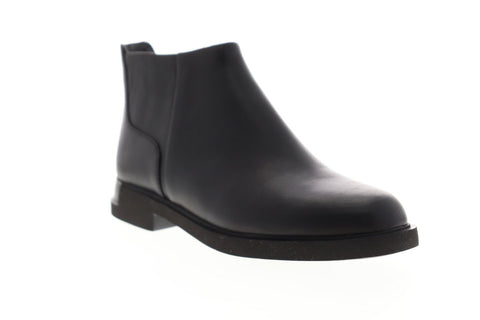 Camper Iman K400347-001 Womens Black Leather Zipper Casual Dress Boots Shoes