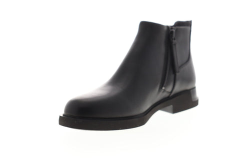 Camper Iman K400347-001 Womens Black Leather Zipper Casual Dress Boots Shoes