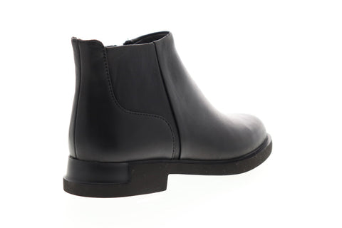 Camper Iman K400347-001 Womens Black Leather Zipper Casual Dress Boots Shoes