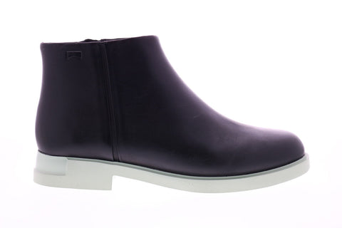 Camper Iman K400357-002 Womens Black Leather Zipper Casual Dress Boots