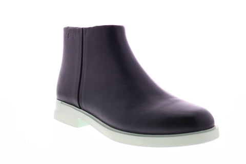 Camper Iman K400357-002 Womens Black Leather Zipper Casual Dress Boots