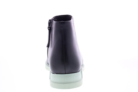 Camper Iman K400357-002 Womens Black Leather Zipper Casual Dress Boots