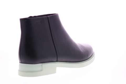 Camper Iman K400357-002 Womens Black Leather Zipper Casual Dress Boots