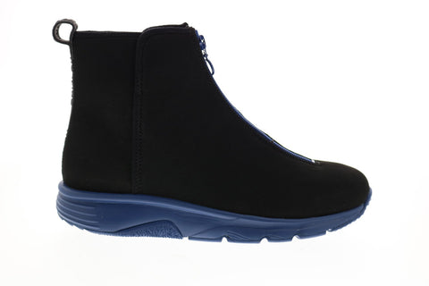 Camper Drift K400362-002 Womens Black Nubuck Zipper Lifestyle Sneakers