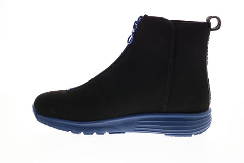 Camper Drift K400362-002 Womens Black Nubuck Zipper Lifestyle Sneakers