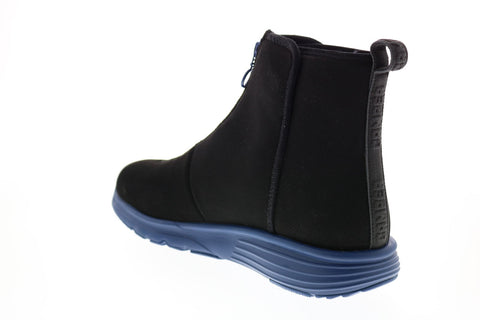 Camper Drift K400362-002 Womens Black Nubuck Zipper Lifestyle Sneakers