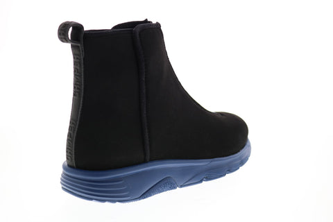Camper Drift K400362-002 Womens Black Nubuck Zipper Lifestyle Sneakers