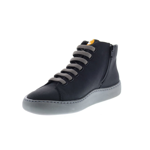 Camper Peu Touring K400374-001 Womens Black Canvas Euro Sneakers Shoes