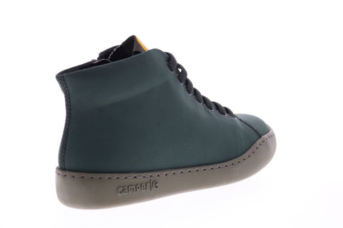 Camper Peu Touring K400374-007 Womens Green Canvas Euro Sneakers Shoes