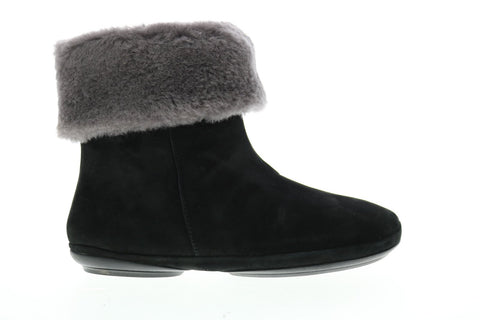 Camper Right Nina K400378-001 Womens Black Suede Casual Dress Boots