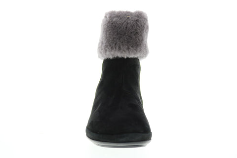 Camper Right Nina K400378-001 Womens Black Suede Casual Dress Boots