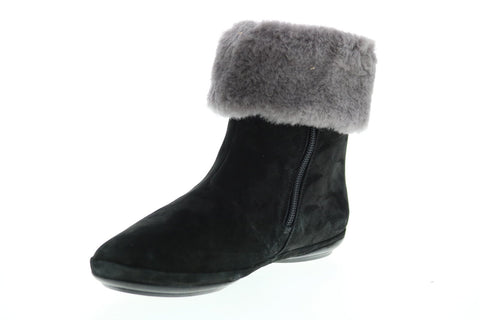 Camper Right Nina K400378-001 Womens Black Suede Casual Dress Boots