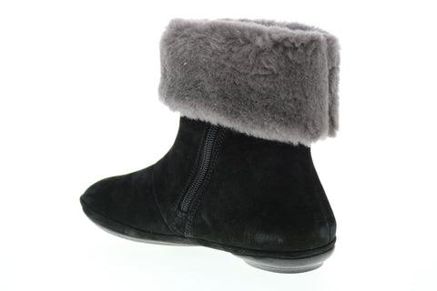 Camper Right Nina K400378-001 Womens Black Suede Casual Dress Boots