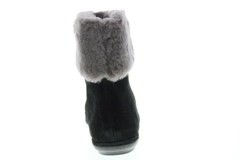 Camper Right Nina K400378-001 Womens Black Suede Casual Dress Boots