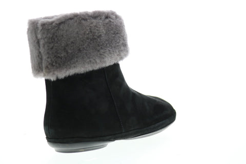 Camper Right Nina K400378-001 Womens Black Suede Casual Dress Boots