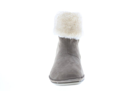 Camper Right Nina K400378-002 Womens Gray Nubuck Ankle & Booties Boots