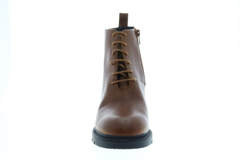 Camper Whitnee K400381-002 Womens Brown Leather Ankle & Booties Boots