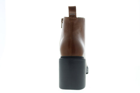 Camper Whitnee K400381-002 Womens Brown Leather Ankle & Booties Boots
