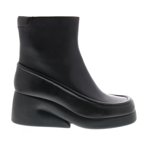 Camper Kaah K400384-001 Womens Black Leather Zipper Casual Dress Boots