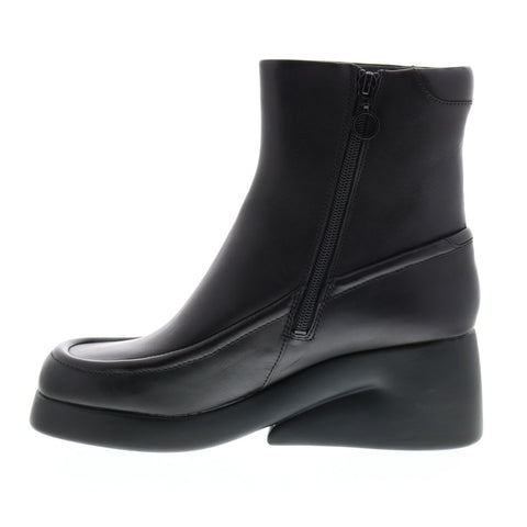 Camper Kaah K400384-001 Womens Black Leather Zipper Casual Dress Boots