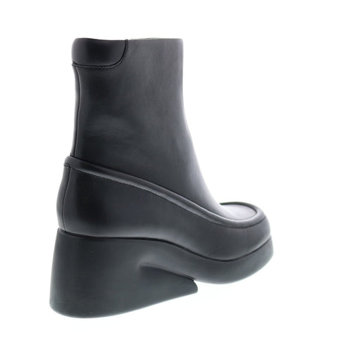 Camper Kaah K400384-001 Womens Black Leather Zipper Casual Dress Boots