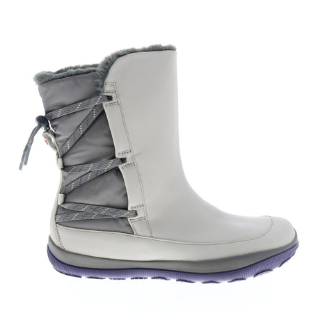 Camper Peu Pista Gm K400386-002 Womens Beige Leather Casual Dress Boots