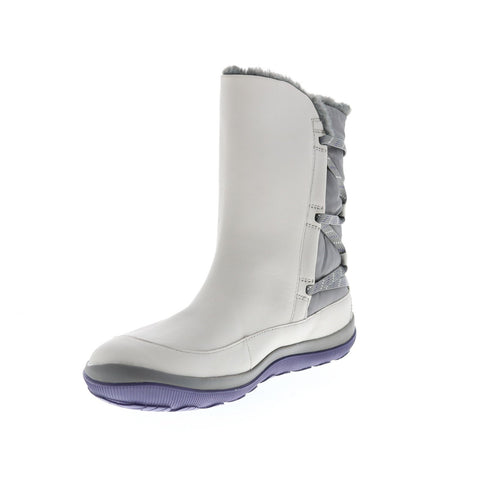 Camper Peu Pista Gm K400386-002 Womens Beige Leather Casual Dress Boots
