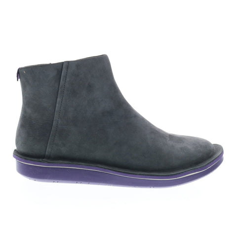 Camper Formiga K400391-003 Womens Gray Suede Zipper Casual Dress Boots
