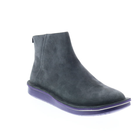 Camper Formiga K400391-003 Womens Gray Suede Zipper Casual Dress Boots