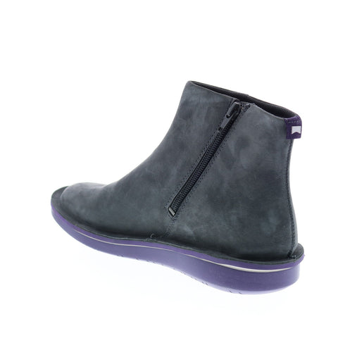 Camper Formiga K400391-003 Womens Gray Suede Zipper Casual Dress Boots