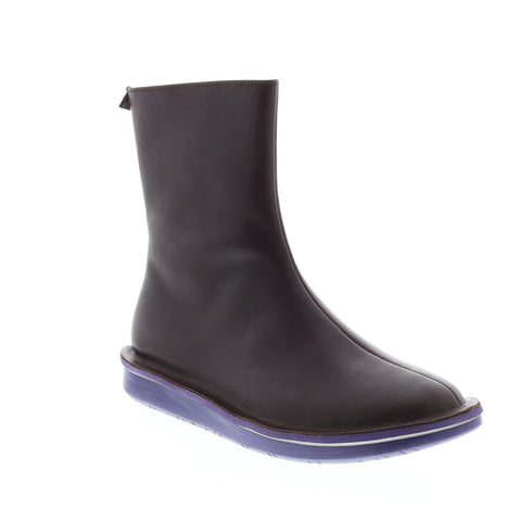 Camper Formiga K400405-002 Womens Brown Leather Zipper Dress Boots