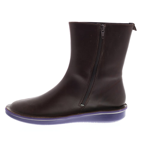 Camper Formiga K400405-002 Womens Brown Leather Zipper Dress Boots