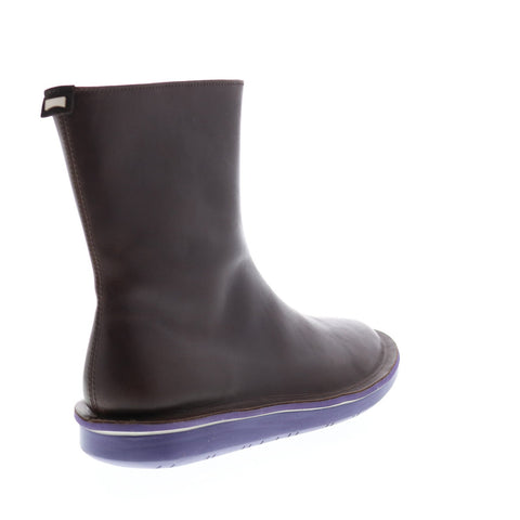 Camper Formiga K400405-002 Womens Brown Leather Zipper Dress Boots
