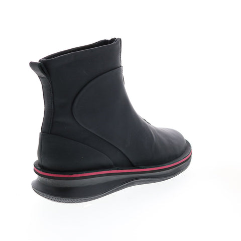 Camper Rolling K400410-001 Womens Black Leather Zipper Casual Dress Boots