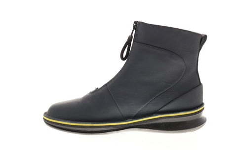 Camper Rolling K400410-005 Womens Gray Leather Zipper Casual Dress Boots