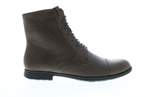 Camper 1913 K400418-002 Womens Brown Leather Lace Up Casual Dress Boots