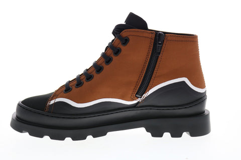 Camper TWS K400419-002 Womens Black Canvas Lace Up Casual Dress Boots