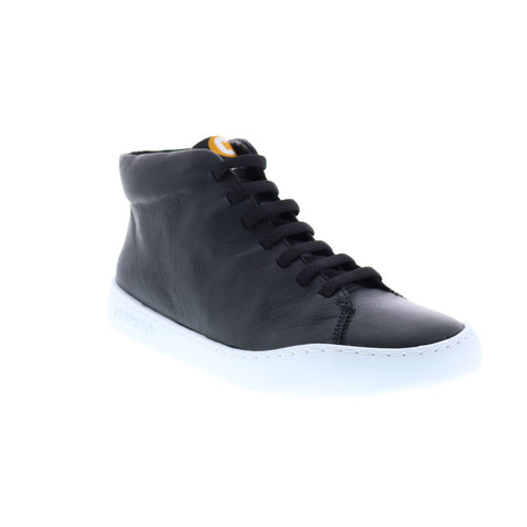 Camper Peu Touring K400422-003 Womens Black Leather Euro Sneakers Shoes