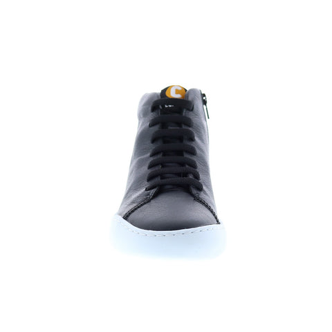 Camper Peu Touring K400422-003 Womens Black Leather Euro Sneakers Shoes