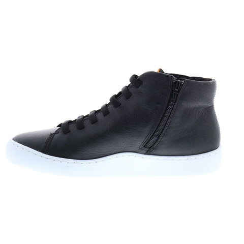Camper Peu Touring K400422-003 Womens Black Leather Euro Sneakers Shoes