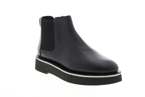 Camper Tyra K400427-001 Womens Black Leather Ankle & Booties Boots