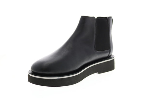 Camper Tyra K400427-001 Womens Black Leather Ankle & Booties Boots