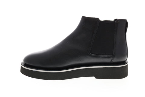 Camper Tyra K400427-001 Womens Black Leather Ankle & Booties Boots