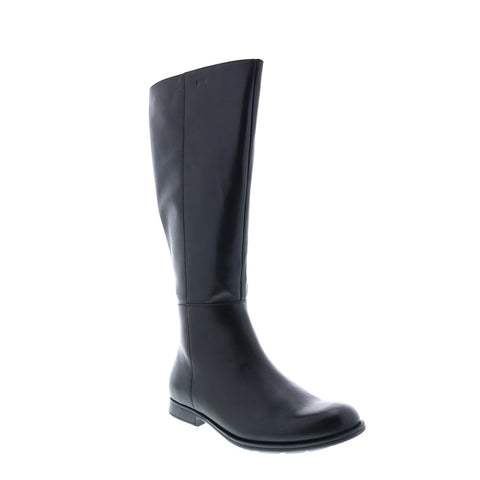 Camper Mil K400451-001 Womens Black Leather Zipper Dress Boots
