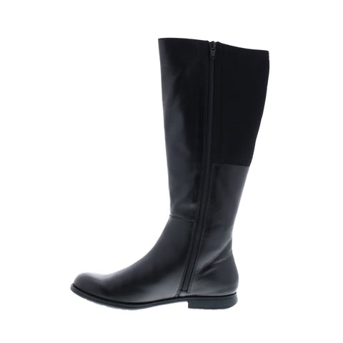 Camper Mil K400451-001 Womens Black Leather Zipper Dress Boots