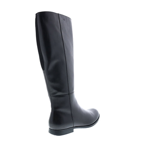 Camper Mil K400451-001 Womens Black Leather Zipper Dress Boots