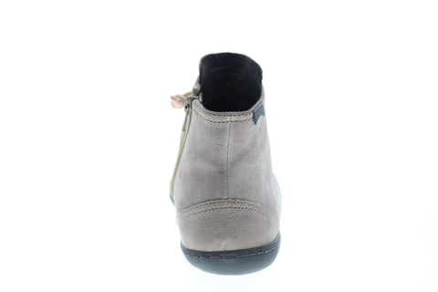 Camper Peu Cami K400509-003 Womens Gray Leather Lace Up Euro Sneakers Shoes